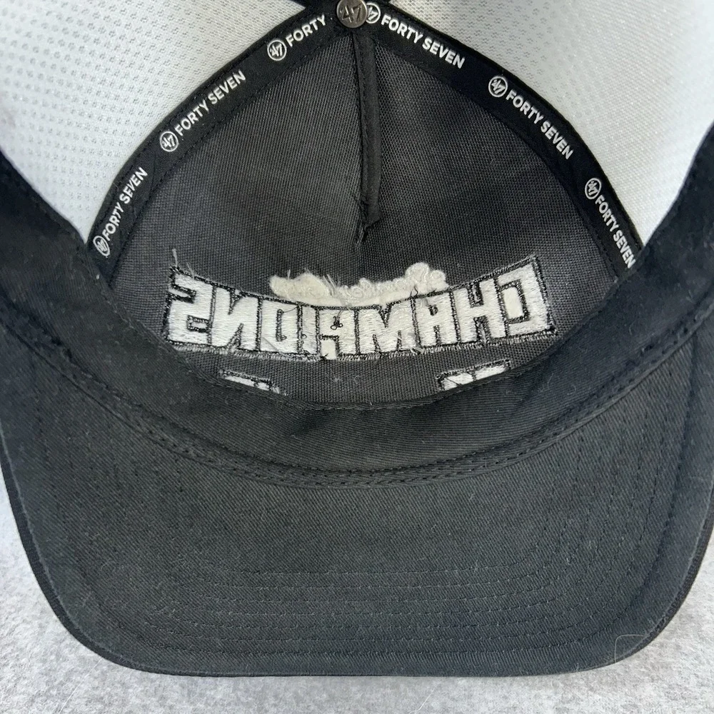 Pittsburgh Penguins 2016 Stanley Cup Champions 47 Brand Mesh Snapback Hat Cap